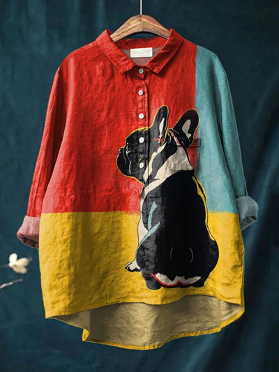 Myro | Dog Art Blouse