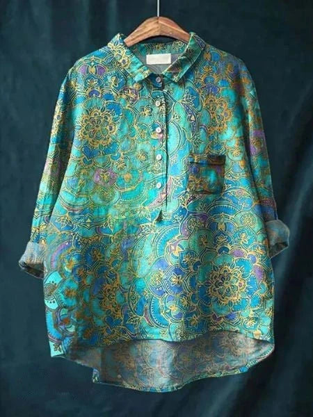 Peace Hippie Art Blouse