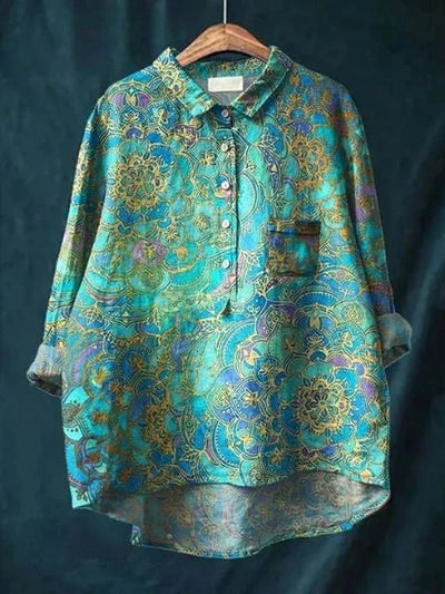 Peace Hippie Art Blouse