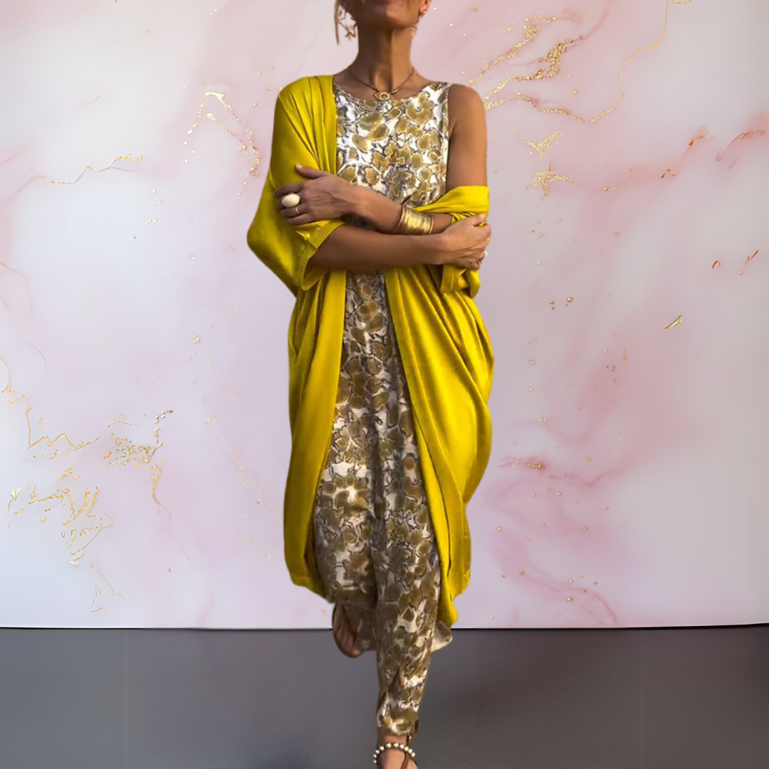 Melanie | Elegant Dress with Waistcoat