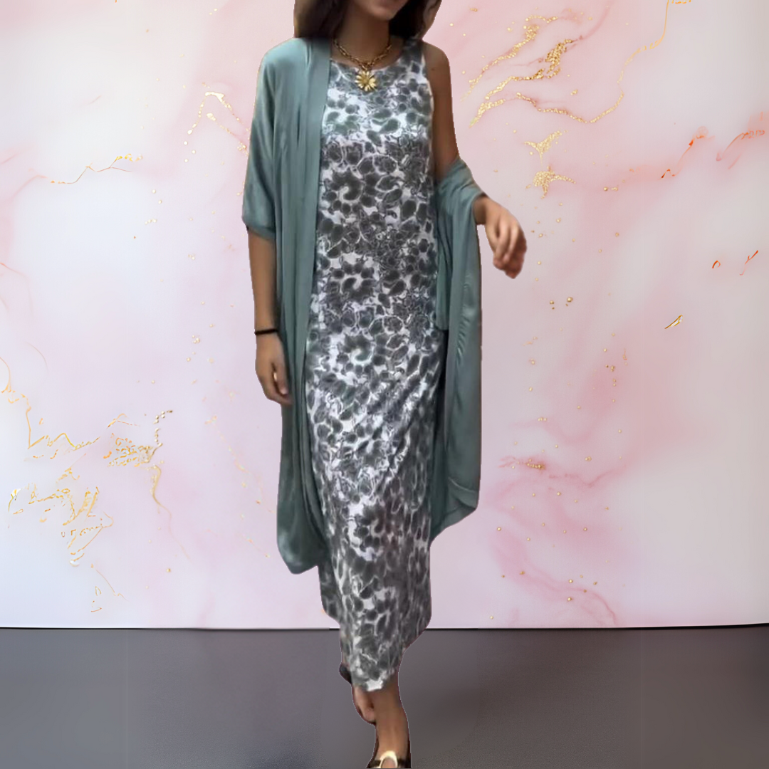 Melanie | Elegant Dress with Waistcoat