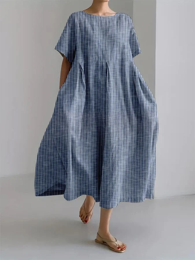 Bianca | Long Casual Retro Dress