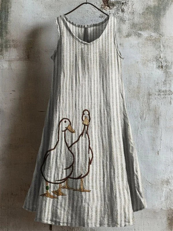 Mireille – Duck Duo Pattern Dress