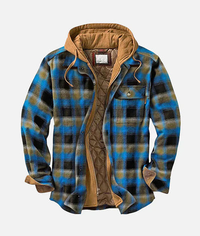 Men's Exclusive | Patchwork Check Jacket
