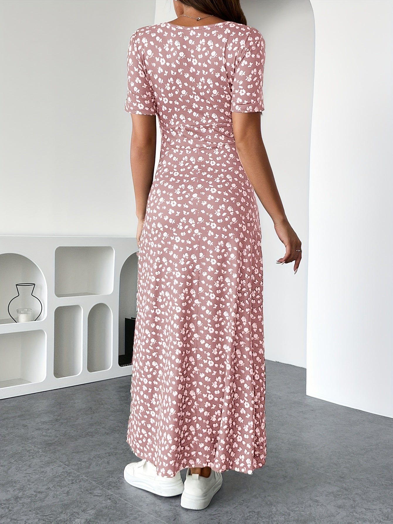 Sandra | Elegant Floral Dress