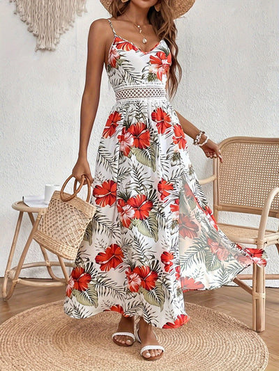 Kalina | Tropical Maxi Dress