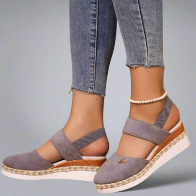 Gitta | Wedge Sandals Plus-Size for Women – Comfortable and Versatile