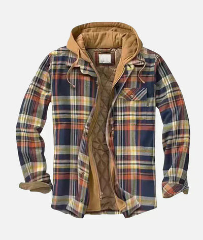 Men's Exclusive | Patchwork Check Jacket