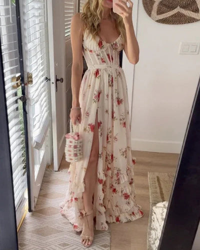 Sonja | Midi Dress in Floral Pattern