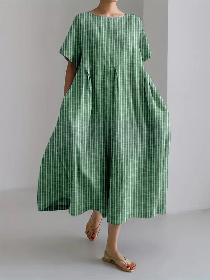 Bianca | Long Casual Retro Dress