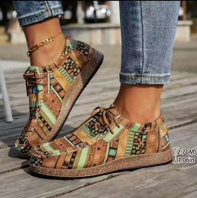 Isla | Colourful Retro Shoes