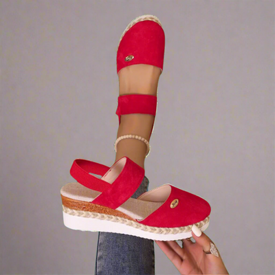 Gitta | Wedge Sandals Plus-Size for Women – Comfortable and Versatile