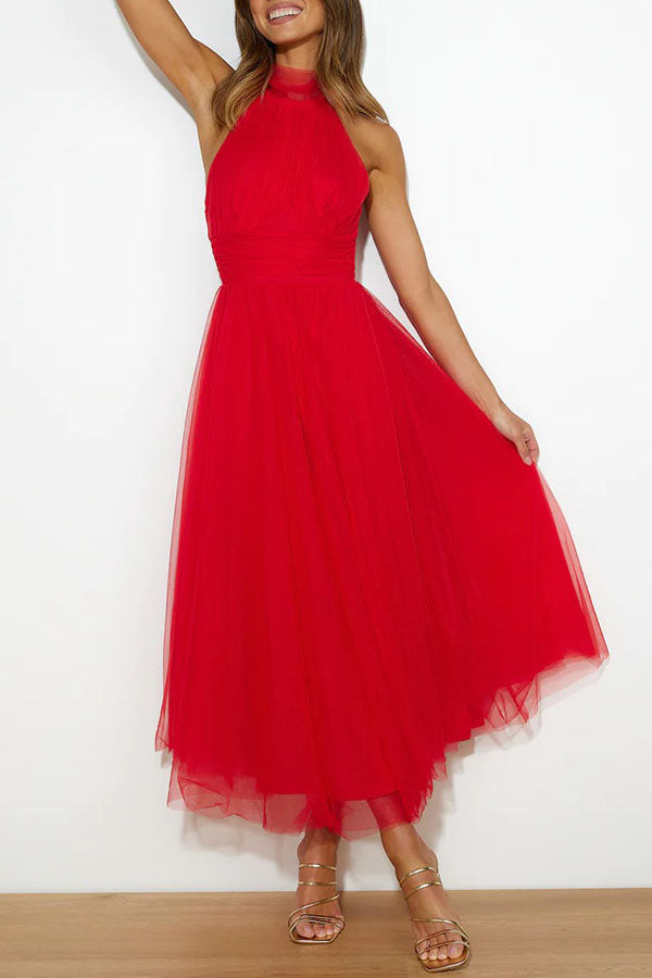 Phoebe - Dress with a Long Skirt