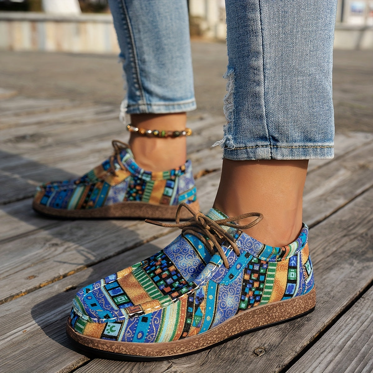 Isla | Colourful Retro Shoes