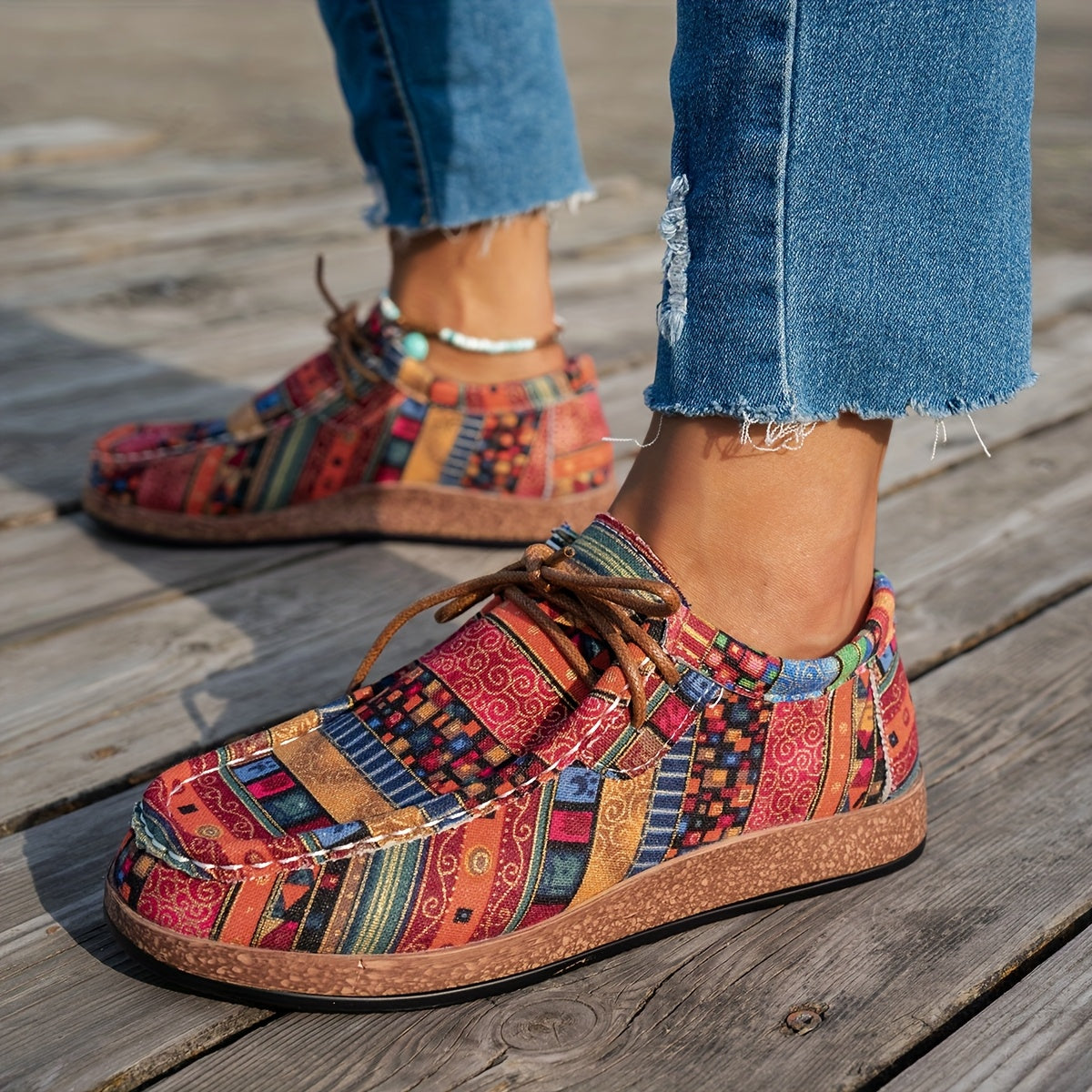 Isla | Colourful Retro Shoes