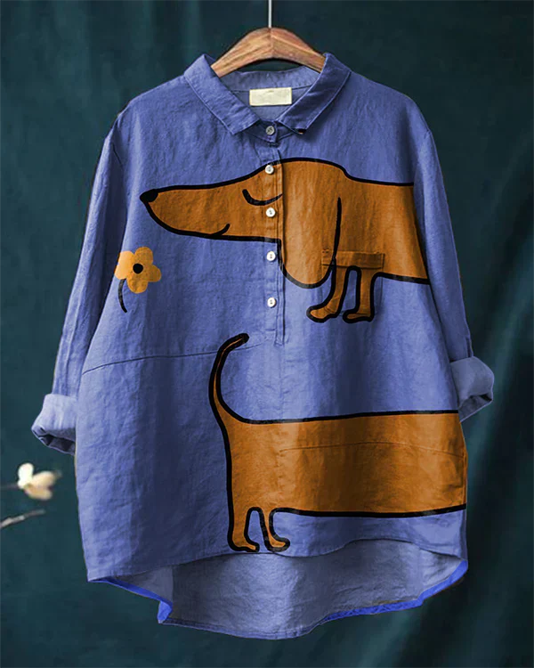 Max | Dog Art Blouse