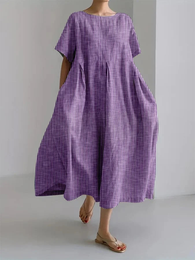 Bianca | Long Casual Retro Dress