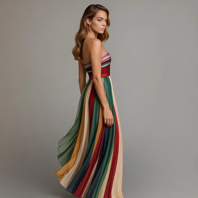 Patricia™ | Colourful Sleeveless Dress
