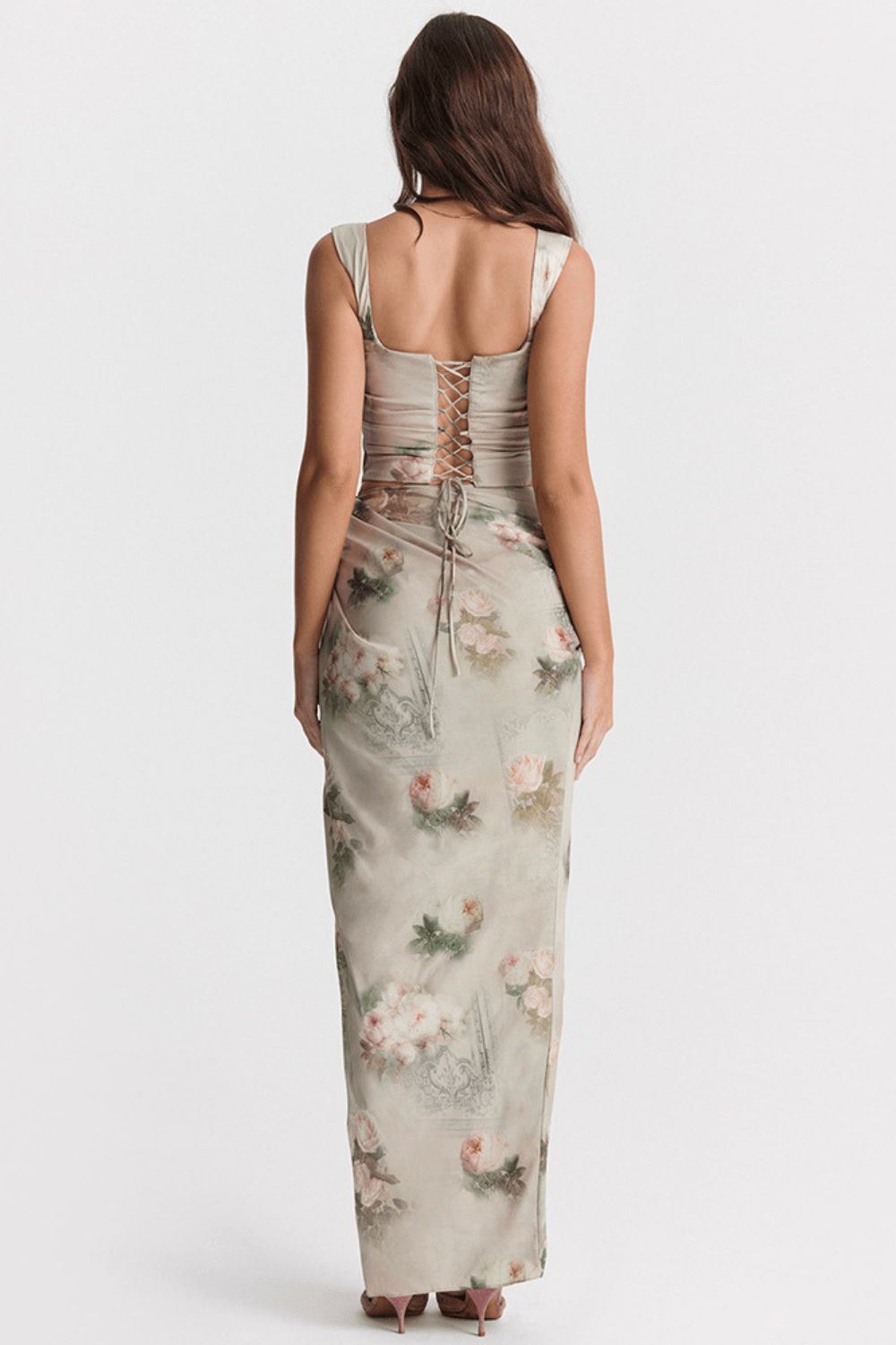 Ivelle | Cut-Out Dress with Split