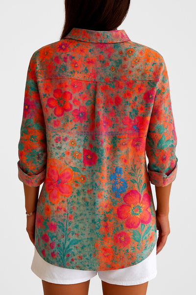 Jasmin | Bohemian Patchwork Blouse