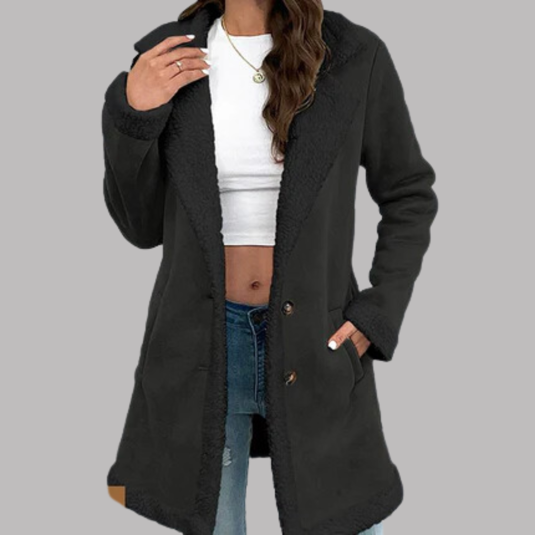 Amelia | Sherpa Fur Coat