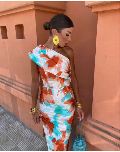 Nursey™ | Long Colourful Dress