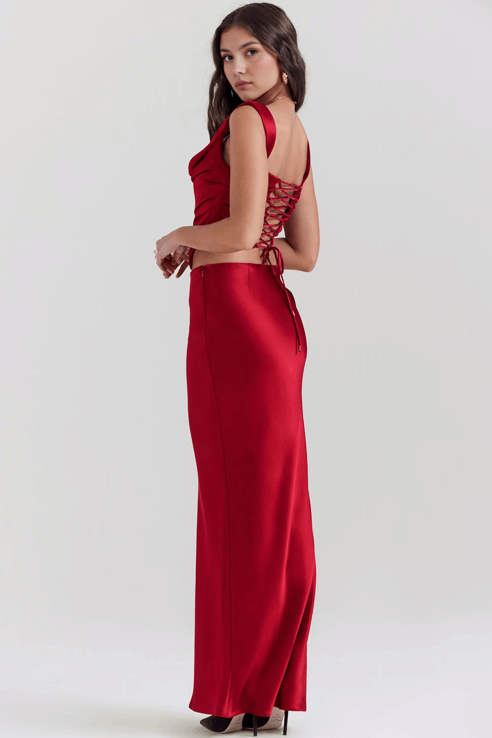 Ivelle | Cut-Out Dress with Split