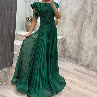 Liese - Elegant Colourful Evening Dress