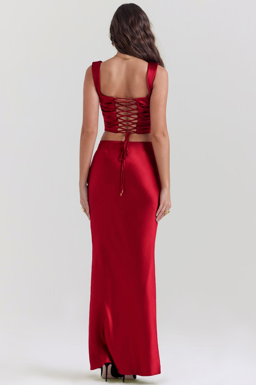 Ivelle | Cut-Out Dress with Split
