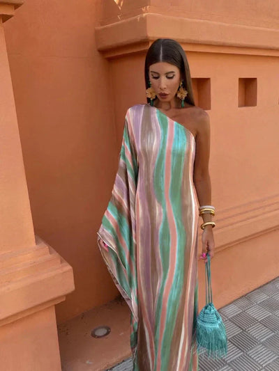 Lily™ | Asymmetrical Maxi Dress