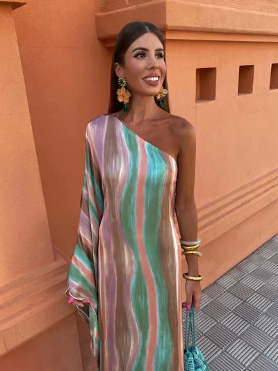 Lily™ | Asymmetrical Maxi Dress