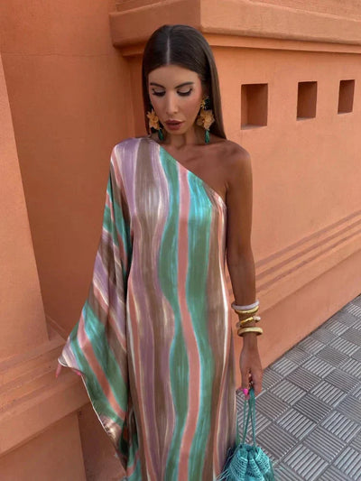 Lily™ | Asymmetrical Maxi Dress