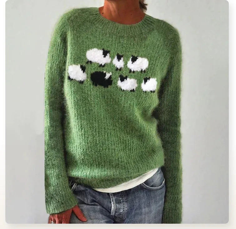 Romy | Retro Winter Sweater