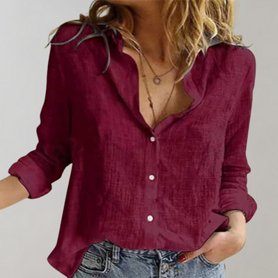 Yolande | Linen Blouse