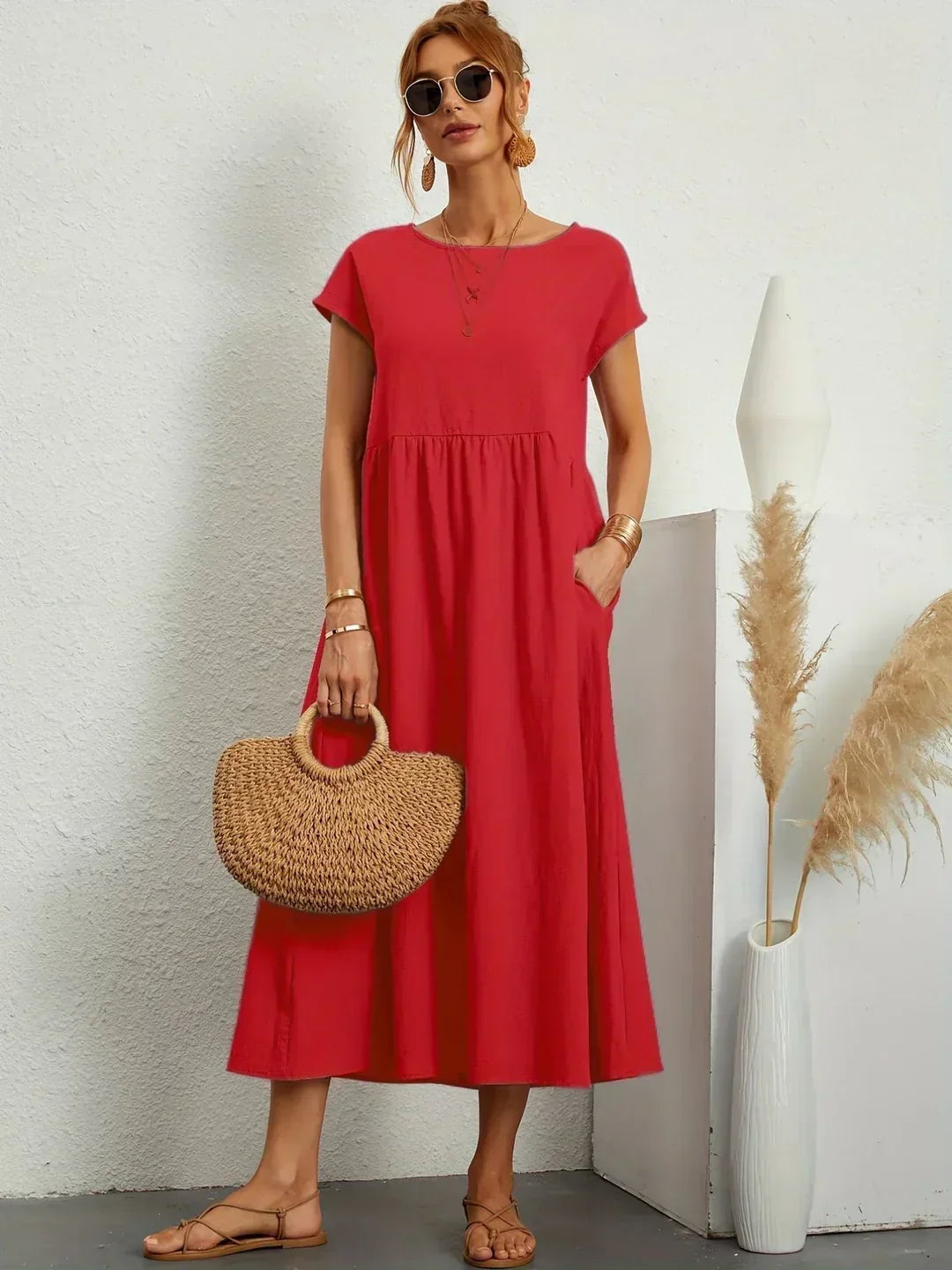 Serena | Lightweight Dress with Pockets