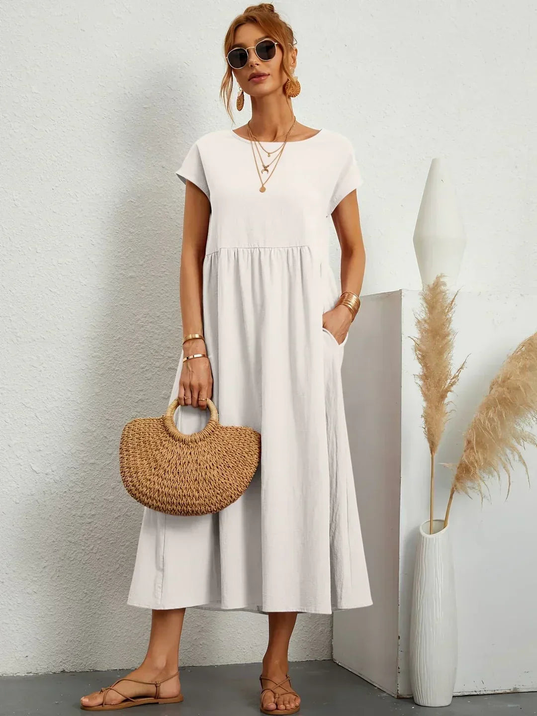 Serena | Lightweight Dress with Pockets