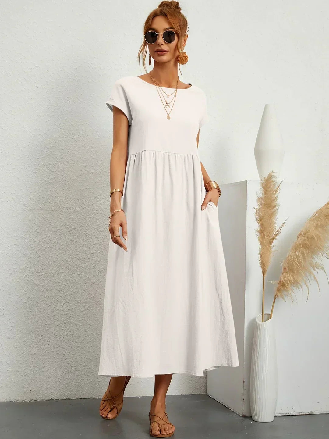 Serena | Lightweight Dress with Pockets