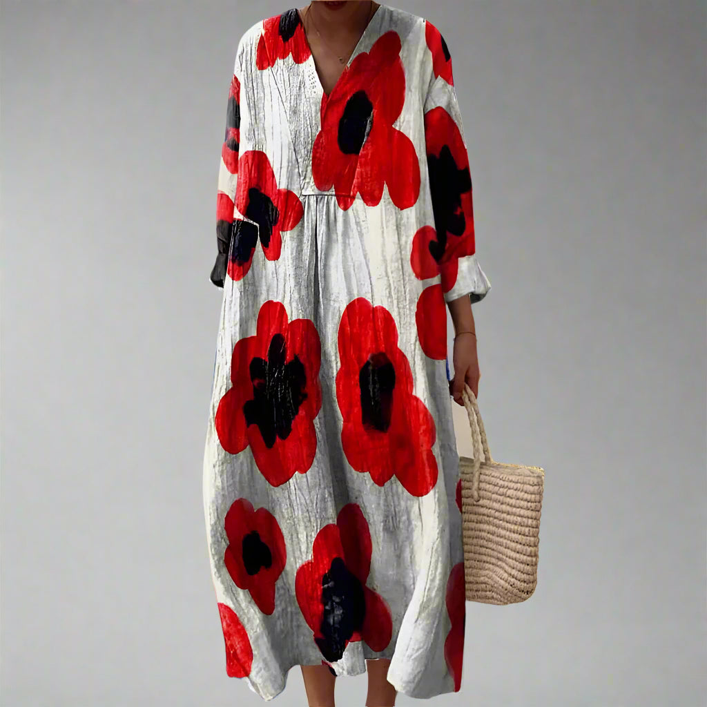 Marla™ | Elegant Geometric Dress
