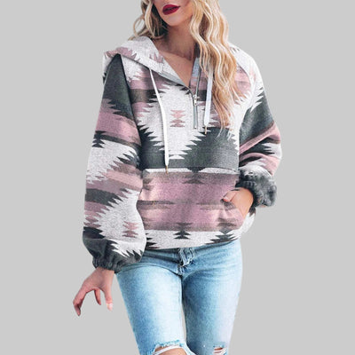 Saku™ - Comfy Oversized Zip-Up Long Sleeve Hoodie