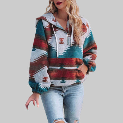 Saku™ - Comfy Oversized Zip-Up Long Sleeve Hoodie