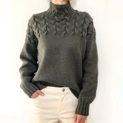 Bridget | Cashmere Roll Neck Sweater
