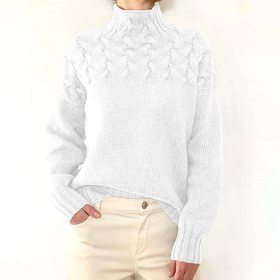 Bridget | Cashmere Roll Neck Sweater