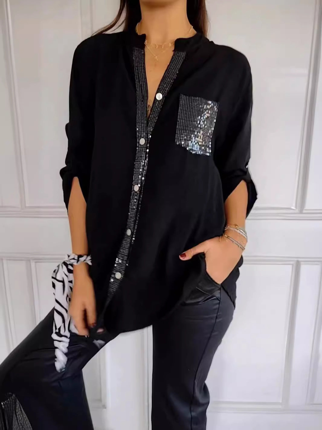 Elaine | Elegant Glamour Blouse