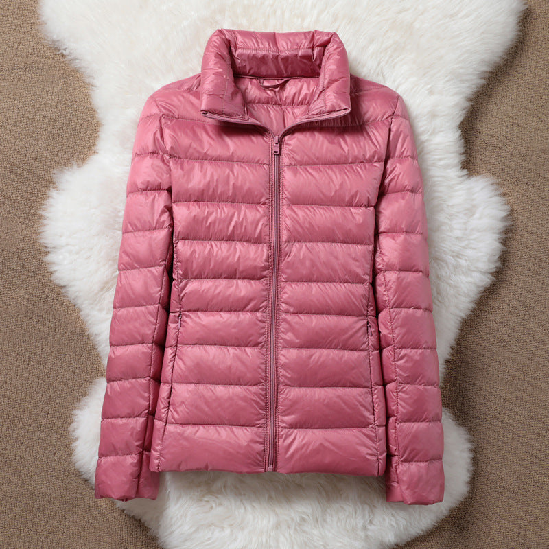 Ulla Lightweight Mid Jacket | Salmon