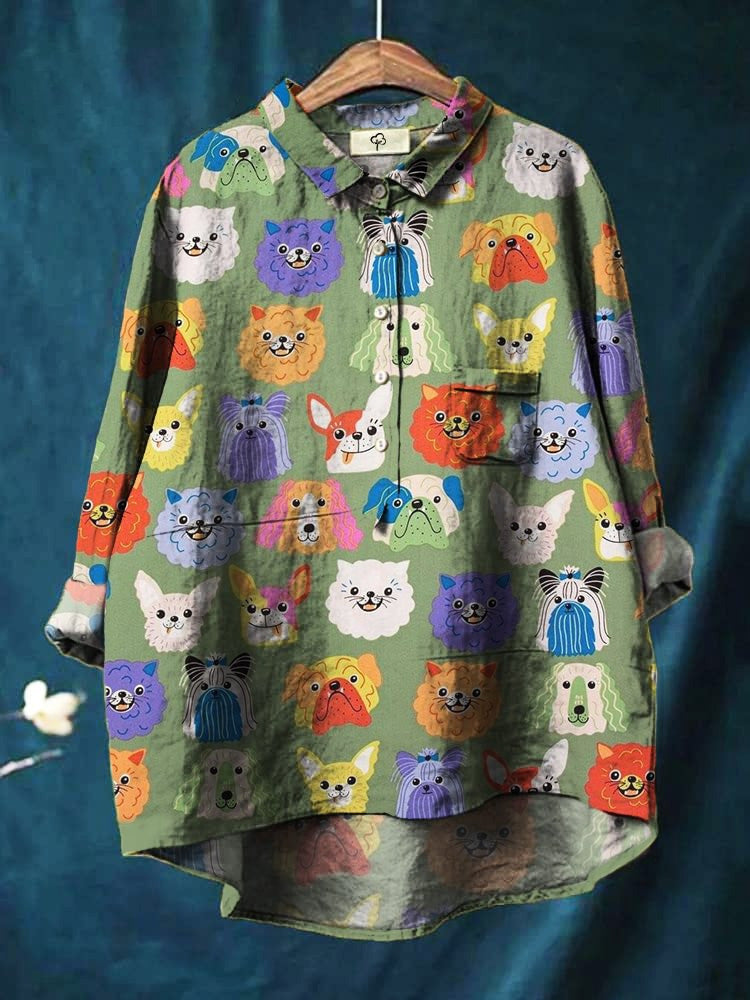 Package | Dog Art Blouse