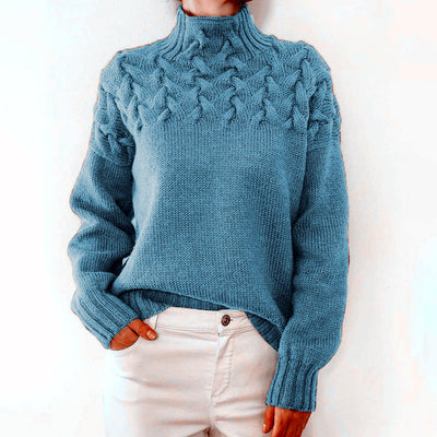 Bridget | Cashmere Roll Neck Sweater
