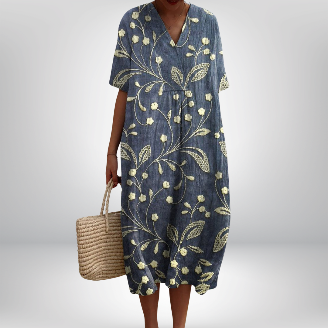 Lieke | Vintage Floral Dress – Limited Edition
