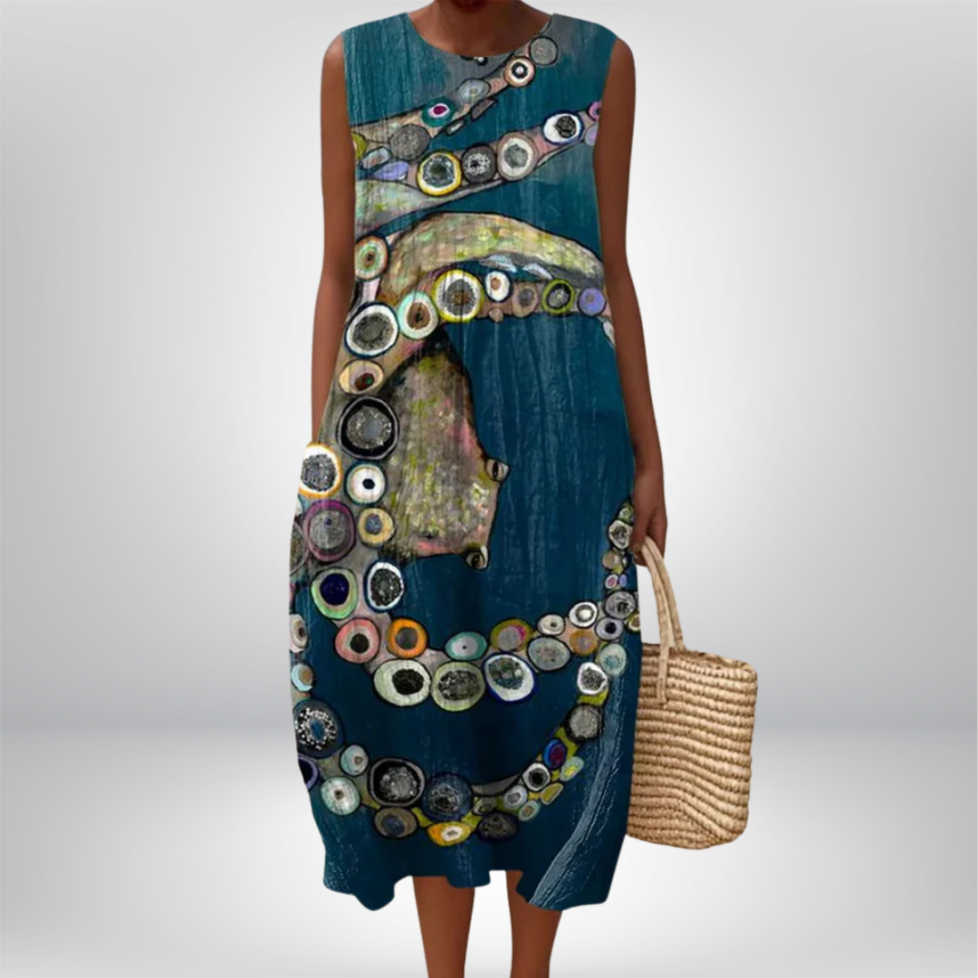 Beata Butik® | Elegant Geometric Dress