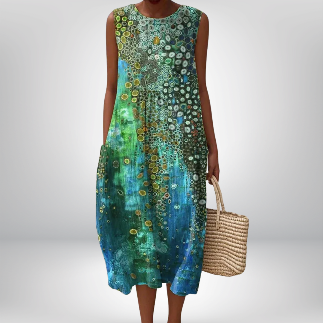 Beata Butik® | Elegant Geometric Dress