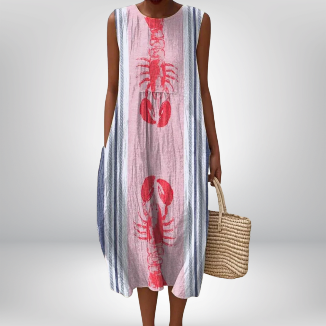 Beata Butik® | Elegant Geometric Dress